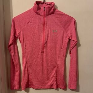 Under Armour Pink Quarter Zip